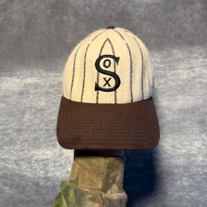 American Needle Cooperstown Collection Chicago White Sox Baseball Cap Wool 7"